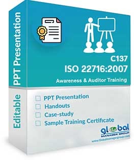 ISO 22716 Auditor Training for cosmetic GMP