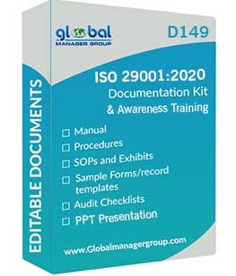 ISO 29001 Documents