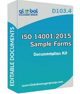 ISO 14001:2015 Forms