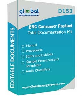 BRC for consumer products documents