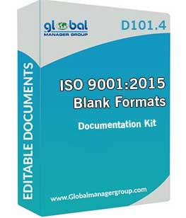 ISO 9001:2015 Blank Forms